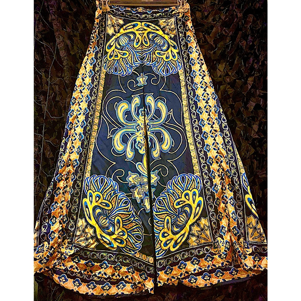 GORGEOUS Silky Boho Palazzo Pants